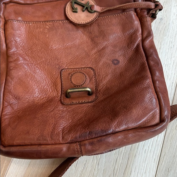 Harbour 2nd Brown Leather Crossbody Bag - Picture 11 of 11